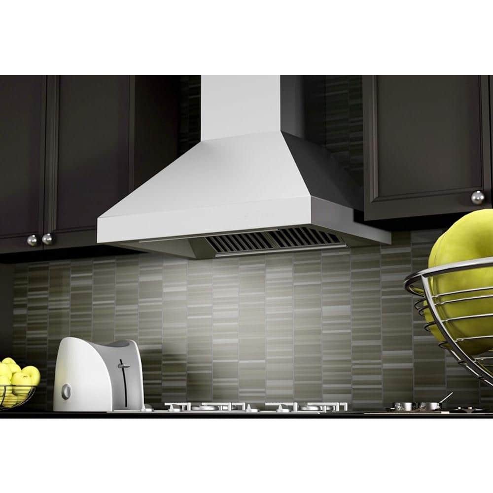 36-inch Stainless Steel Wall Mounted Convertible Range Hood