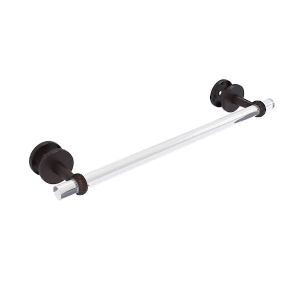 Allied Brass Clearview 36-in Wall Mount Single Towel Bar - Unlacquered Brass