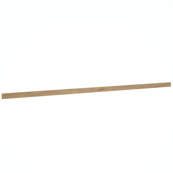 QuickShip 96 in. W x 1.56 in. H x 0.75 in. D Light Baffle Square Edge Accent Moulding in Canopy