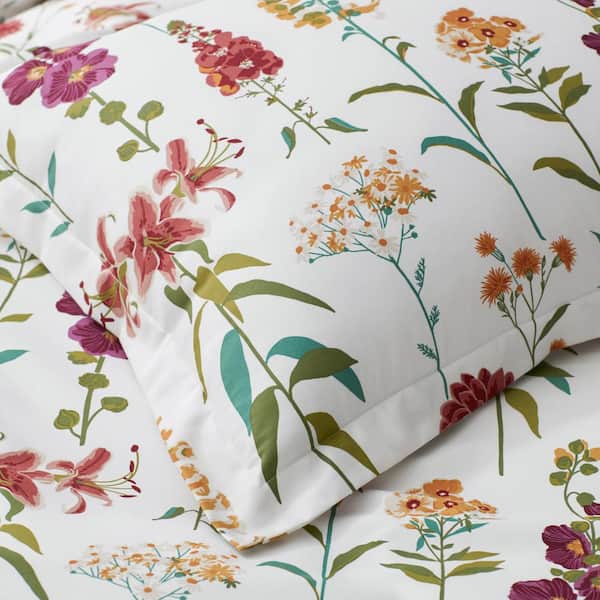 Legends Hotel Flower Garden Wrinkle-Free Sateen Sham