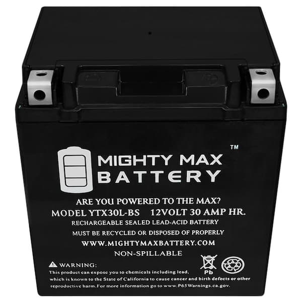 Leoch MX30-3 Battery, 12V 30AH 440CCA AGM