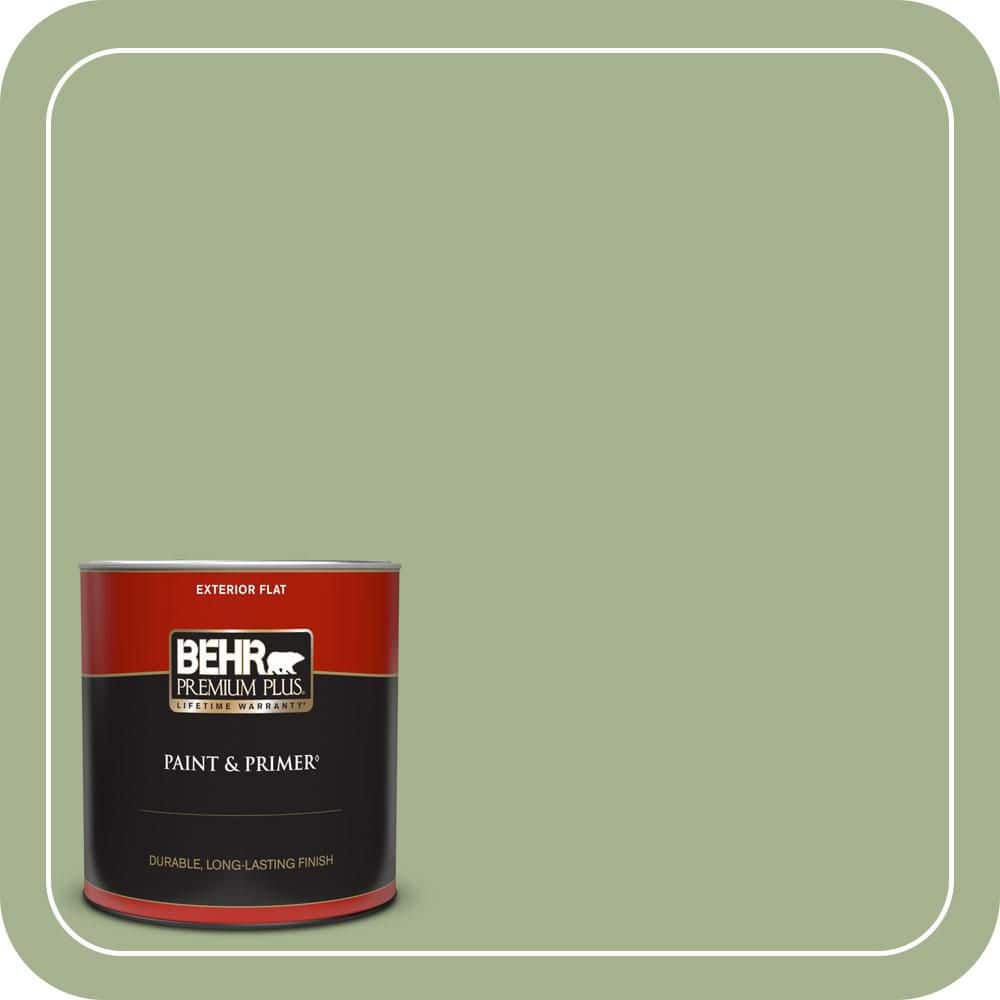 1 qt. #PPU11-06 Willow Grove Flat Exterior Paint & Primer price history on PriceWatchPro