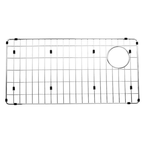 Numhew 28.25 in. L x 14.25 in. W Stainless Steel Sink Bottom Grid, Sink Protector, Sink Rack