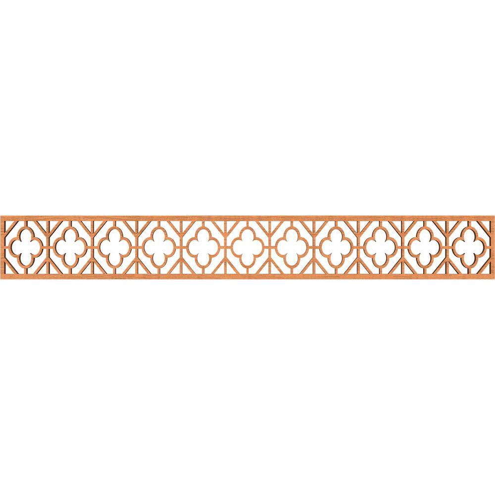 Hazelton Fretwork 0.375 in. D x 46.5 in. W x 6 in. L Cherry Wood Panel Moulding price history on PriceWatchPro