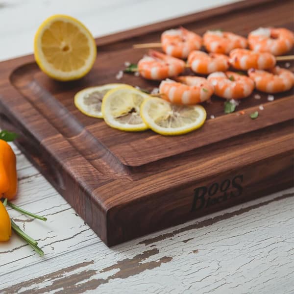 Professional Cutting Boards for Kitchen with Soft Grip, Deep Juice
