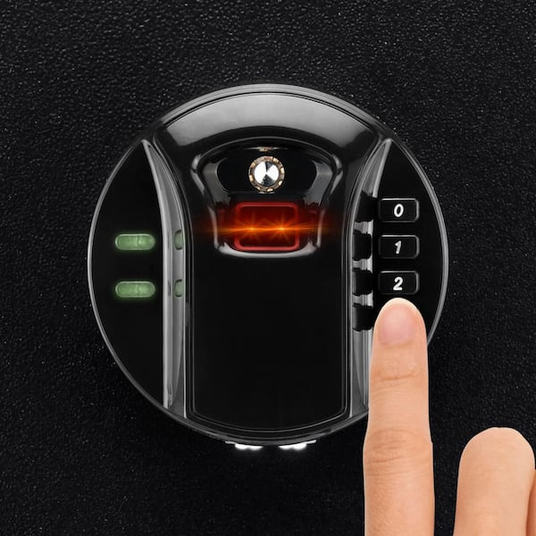 5-Gun Large Quick Access Keypad Biometric Rifle Safe 5-Gun Large Quick Access Keypad Biometric Rifle Safe