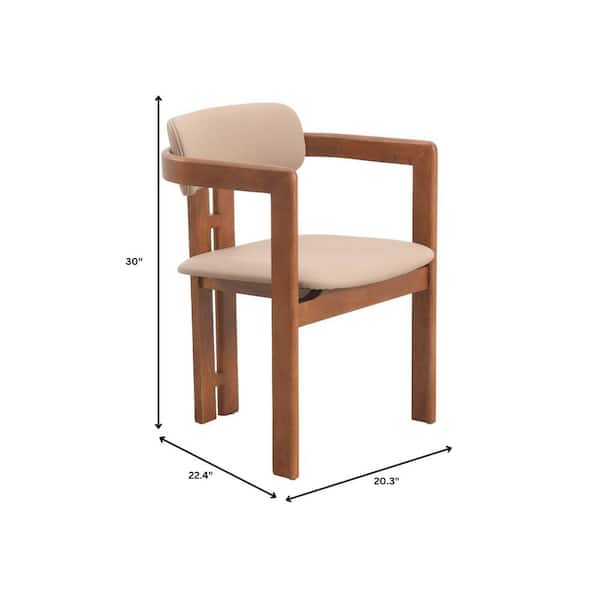 Set Of Two Taupe Upholstered Faux Leather Slat Back Dining Chairs Set Of Two Taupe Upholstered Faux Leather Slat Back Dining Chairs