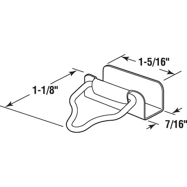 Window Screen Bottom Latches (4-pack)