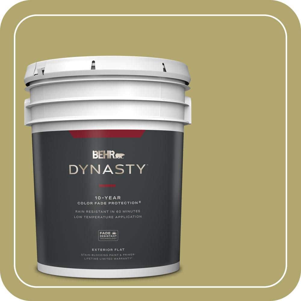 5 gal. #PPU9-05 Natchez Moss Flat Exterior Stain-Blocking Paint & Primer price history on PriceWatchPro