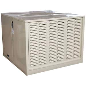 4,800 CFM 115-Volt Down-Draft Rigid Whole House Evaporative Cooler 1,650 sq. ft.(Motor not Included)