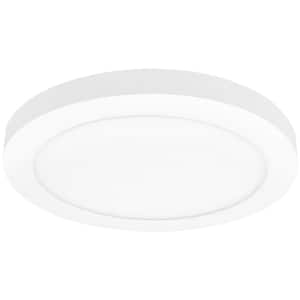 15 in. LED Flush Mount Ceiling Light Fixture, 2100 Lumens 5 CCT 2700K-5000K Round Color Selectable Panel Light, Dimmable