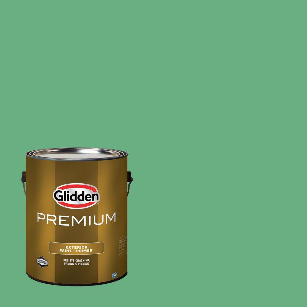 1 gal. PPG1226-5 Garden Mint Satin Exterior Latex Paint price history on PriceWatchPro