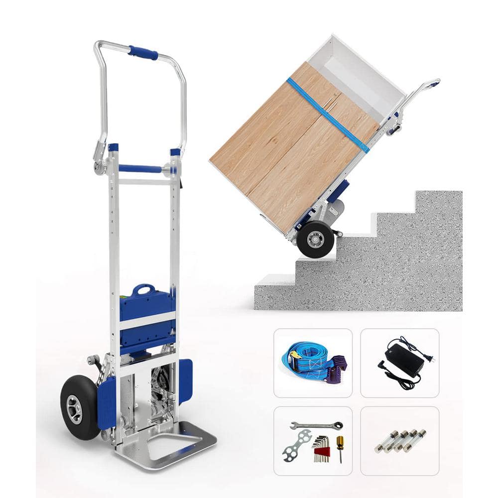 Electric Stair Climber 440 lbs. Load Capacity Stair Climbing Hand Truck ...