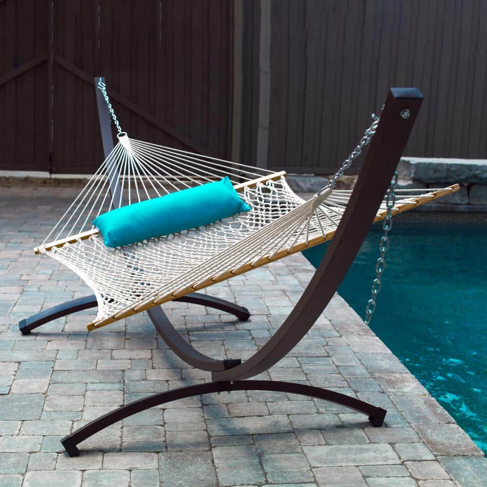 15 ft Bronze Powder Coated Aluminum Arc Hammock Stand