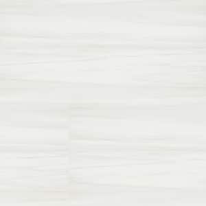 Bianco Dolomite 24 in. x 48 in. Polished Porcelain Stone Look Floor and Wall Tile (16 sq. ft. /Case)