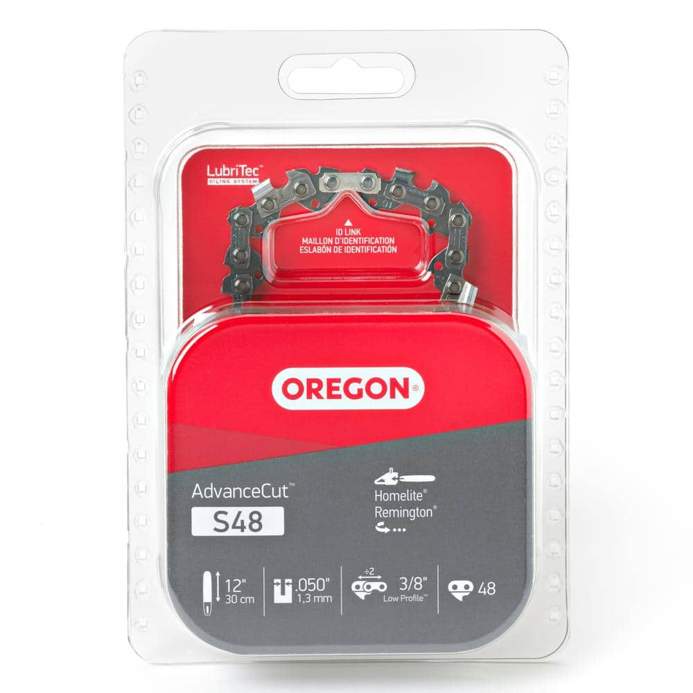 Photos - Chain / Reciprocating Saw Blade Oregon S48 Chainsaw Chain for 12 in. Bar Fits Homelite, Remington, Craftsman and 