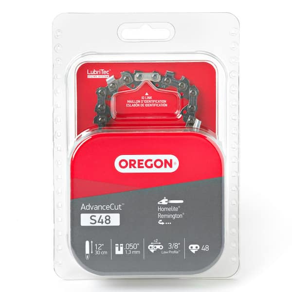 S48 Chainsaw Chain for 12 in. Bar Fits Homelite, Remington, Craftsman and John Deere