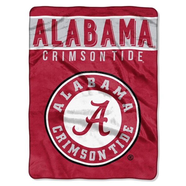 THE NORTHWEST GROUP Basic University of Alabama Polyester Twin Knitted Blanket