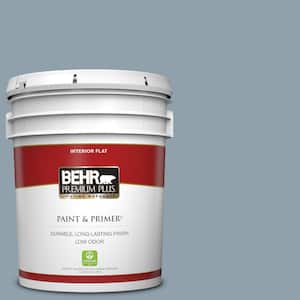 5 gal. #N480-4 French Colony Flat Low Odor Interior Paint & Primer