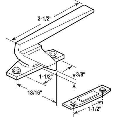 Window Handles - Window Hardware - The Home Depot