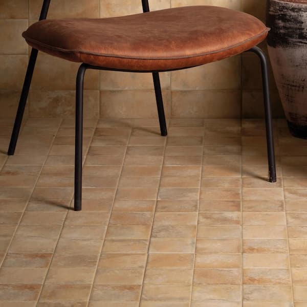 Kings Storia Qua Sand 9 in. x 9 in. Porcelain Floor and Wall Tile (7.15 sq. ft./Case)