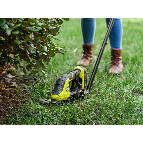 RYOBI ONE+ 18V Cordless Grass Shear and Shrubber Trimmer