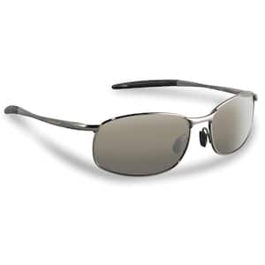 San Jose Polarized Sunglasses Gunmetal Frame with Smoke Lens