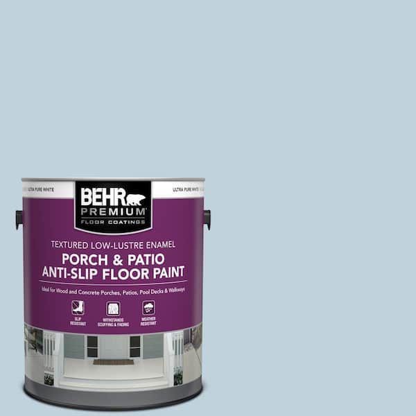 BEHR PREMIUM 1 gal. #550E-2 Eminence Textured Low-Lustre Enamel Interior/Exterior Porch and Patio Anti-Slip Floor Paint