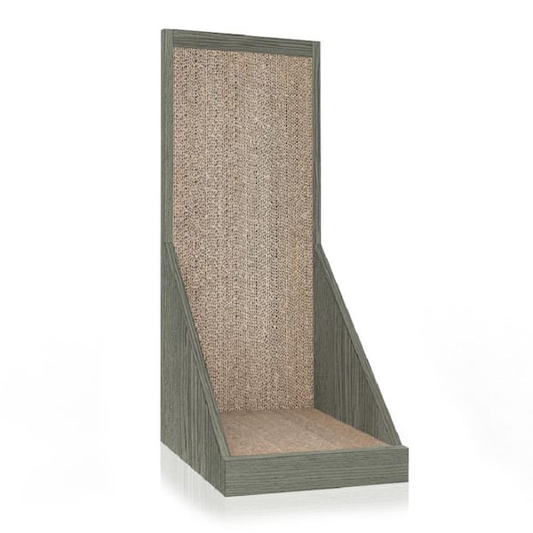 Way Basics Eco zBoard Grey Vertical Standing Cat Scratcher Post