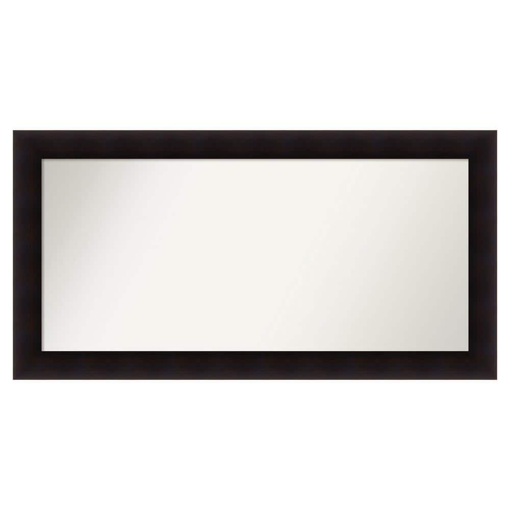 Portico Espresso 51.75 in. x 26.75 in. Custom Non-Beveled Wood Framed Batthroom Vanity Wall Mirror price history on PriceWatchPro
