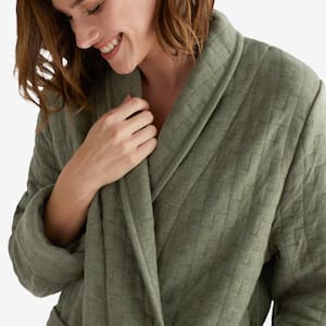 Air Layer Women's Cotton Robe