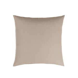 Sorra Home Sunbrella Revive Sand Square Outdoor Throw Pillow