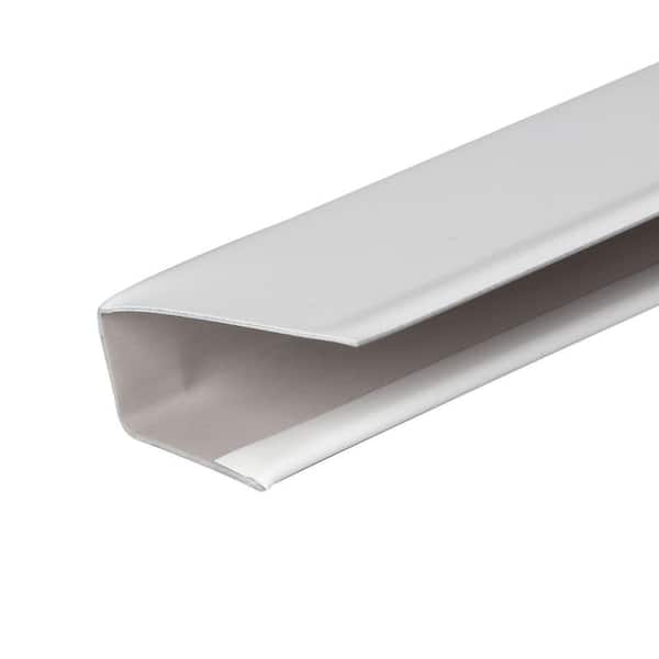Amerimax Home Products 1.5 in. x 12 ft. White Aluminum J-Channel Trim