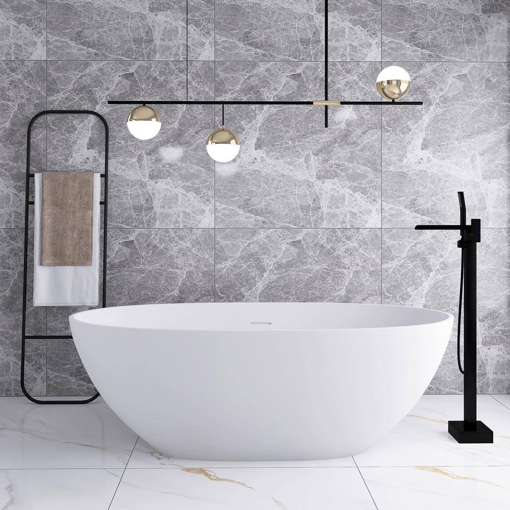 Reviews for JimsMaison 65 in. Stone Resin Flatbottom NonWhirlpool