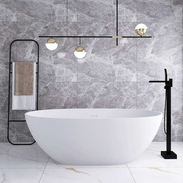 Reviews for JimsMaison 65 in. Stone Resin Flatbottom NonWhirlpool