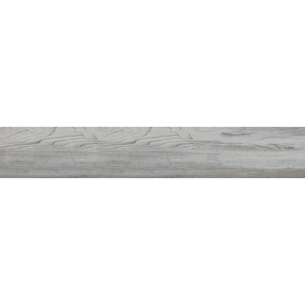 Carolina Timber Grey Glazed Ceramic Floor and Wall Tile by MSI 4"x4" SAMPLE 