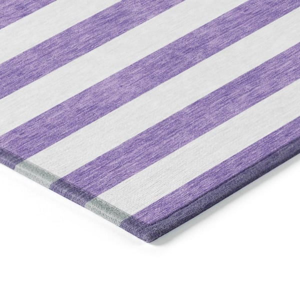 Chantille ACN528 Purple 9 ft. x 12 ft. Machine Washable Indoor/Outdoor Geometric Area Rug