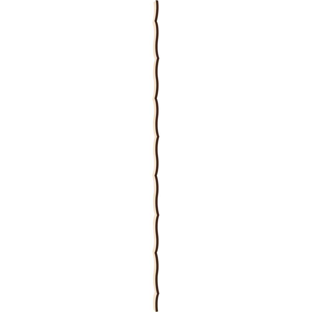 Birch Wood Decorative Slat Wall Panel Kit, 47" Height