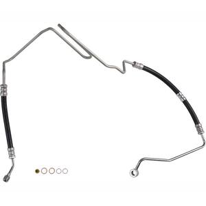 Sunsong 3402814 Power Steering Pressure Line Hose Assembly + Cross