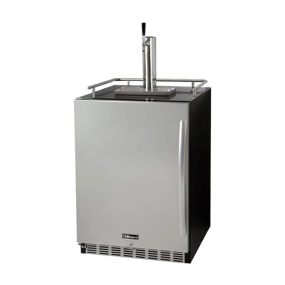 Kegco Digital Undercounter Full Size Beer Keg Dispenser with X-CLUSIVE ...