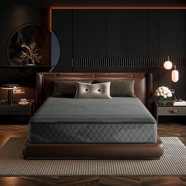 Babo Care Twin Size Medium Hybrid Memory Foam 8 in. Individual Pocket Spring Pillow Top Support and Breathable Mattress