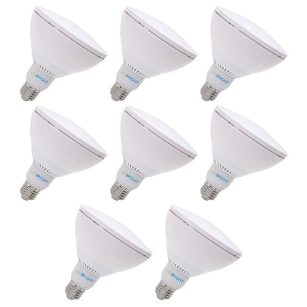 PAR38 100-Watt EQ LED Cool White Dimmable LED Flood Light Bulb (4-Pack)