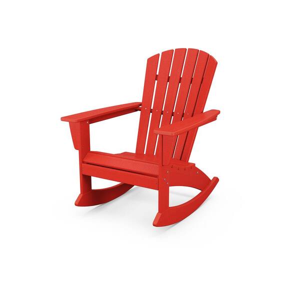 Polywood Grant Park Plastic Patio, Plastic Stackable Adirondack Chairs Home Depot