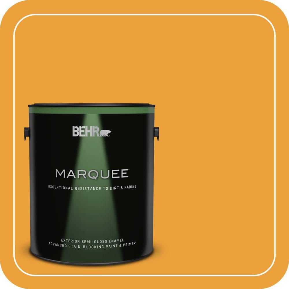 1 gal. Home Decorators Collection #HDC-FL14-5 Gilded Leaves Semi-Gloss Enamel Exterior Paint & Primer price history on PriceWatchPro