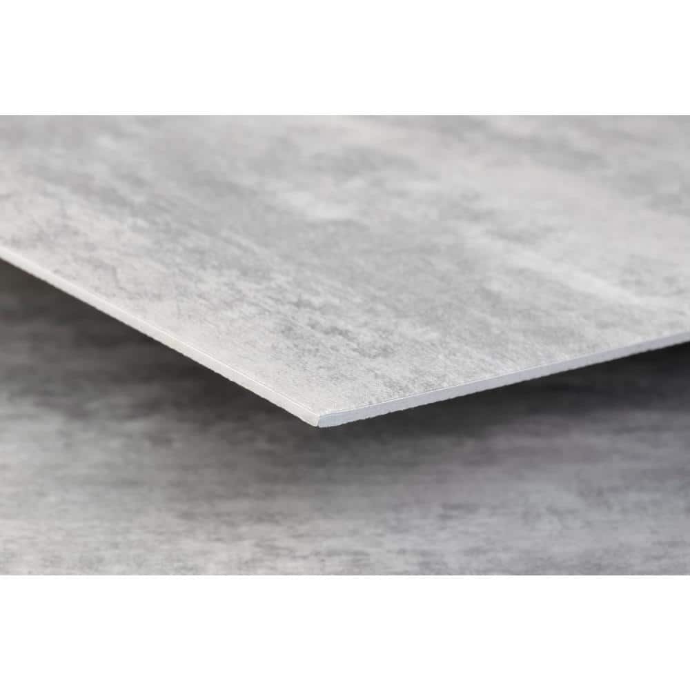 Glacier Gray 12" x 24" Glue Down Luxury Vinyl Tile