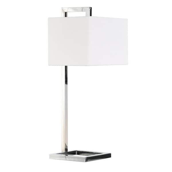 Meyer&Cross Grayson 26 in. Polished Nickel Table Lamp