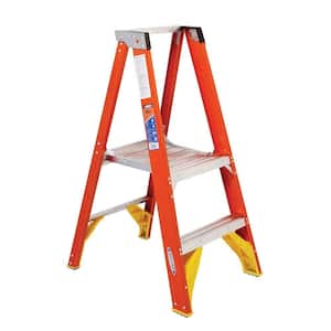2 ft. Fiberglass Platform Ladder (8 ft. Reach Height) with 300 lb. Load Capacity Type IA Duty Rating
