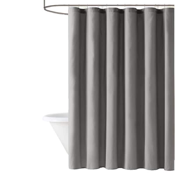Truly Soft Everyday Grey  72 in. W x 72 in. LMicrofiber Polyester Shower Curtain