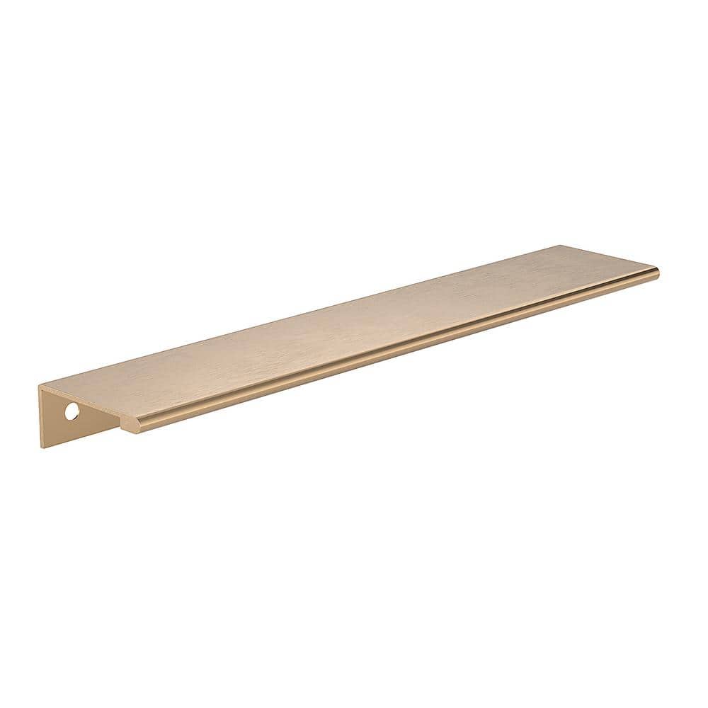 Brushed Champagne Bronze Modern Cabinet Edge Pull Handle