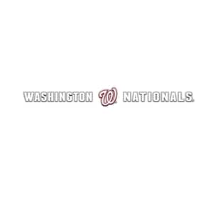 Washington Nationals Sun Stripe 3.25 in. x 34 in. Windshield Decal